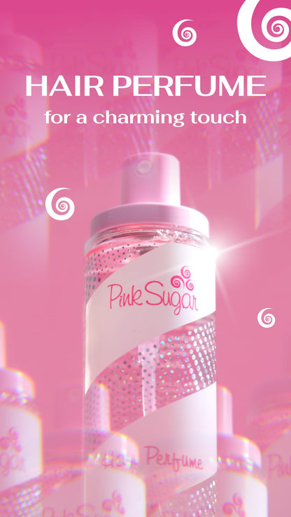 Pink Sugar Eau de Toilette Perfume for Women, Floral + Fruity Scent, Notes of Raspberry, Cotton Candy, and Vanilla, Sweet and Sensual Fragrance