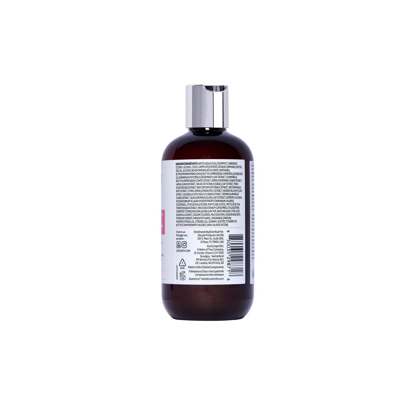 CURLSMITH Hydrate & Plump Leave In Conditioner for Curls, Lightweight Volumizing Conditioner For All Curl Types, Vegan & Cruelty-free (8 oz)