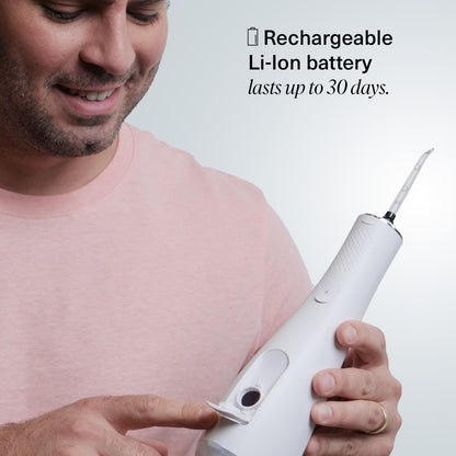 Boka Advanced Water Flosser for Teeth Cleaning, Gums & Braces w/Travel Bag - 3 Pressure Setting, Cordless Rechargeable Floss - Durable & Portable w/ 5 Customizable Piks - IPX7, Dentist Recommended