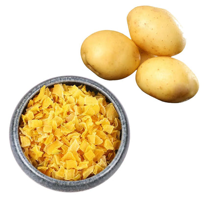 Dehydrated Diced Potatoes 180g/6.34OZ, Dried Potato Pieces,For Hash Browns,Stews,Soups,Home Fries.