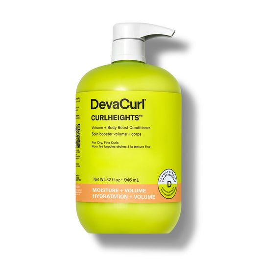 DevaCurl CurlHeights Volume + Body Boost Conditioner, 12 oz
