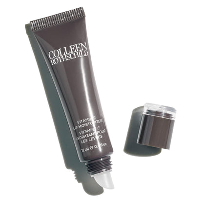 COLLEEN ROTHSCHILD Vitamin E Lip Moisturizer | Brown Sugar | Instant Moisture & Delicious Shine | Hydrate & Protect with Shea Butter & Vitamin E (0.4 fl oz)
