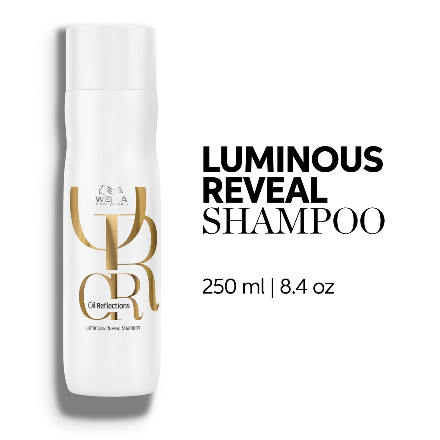 Wella Professionals Oil Reflections Luminous Reveal Shampoo | Nourishing Botanical Oils for Soft, Smooth Hair with Shine