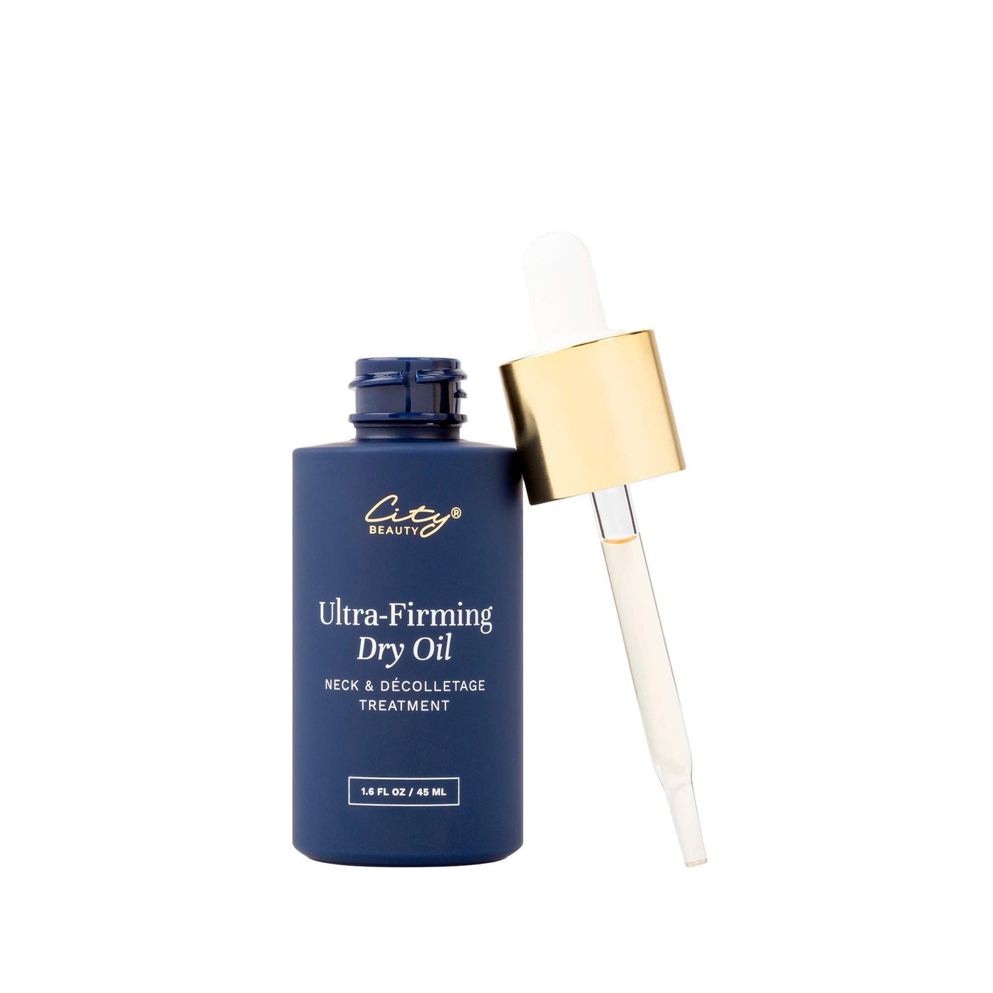 City Beauty Ultra-Firming Dry Oil - Neck & Décolletage Treatment - Hydrate & Lift - Solution for Crepey Skin, Sagging, & Wrinkles - Non-Greasy Formula - Anti-Aging Cruelty-Free Skin Care