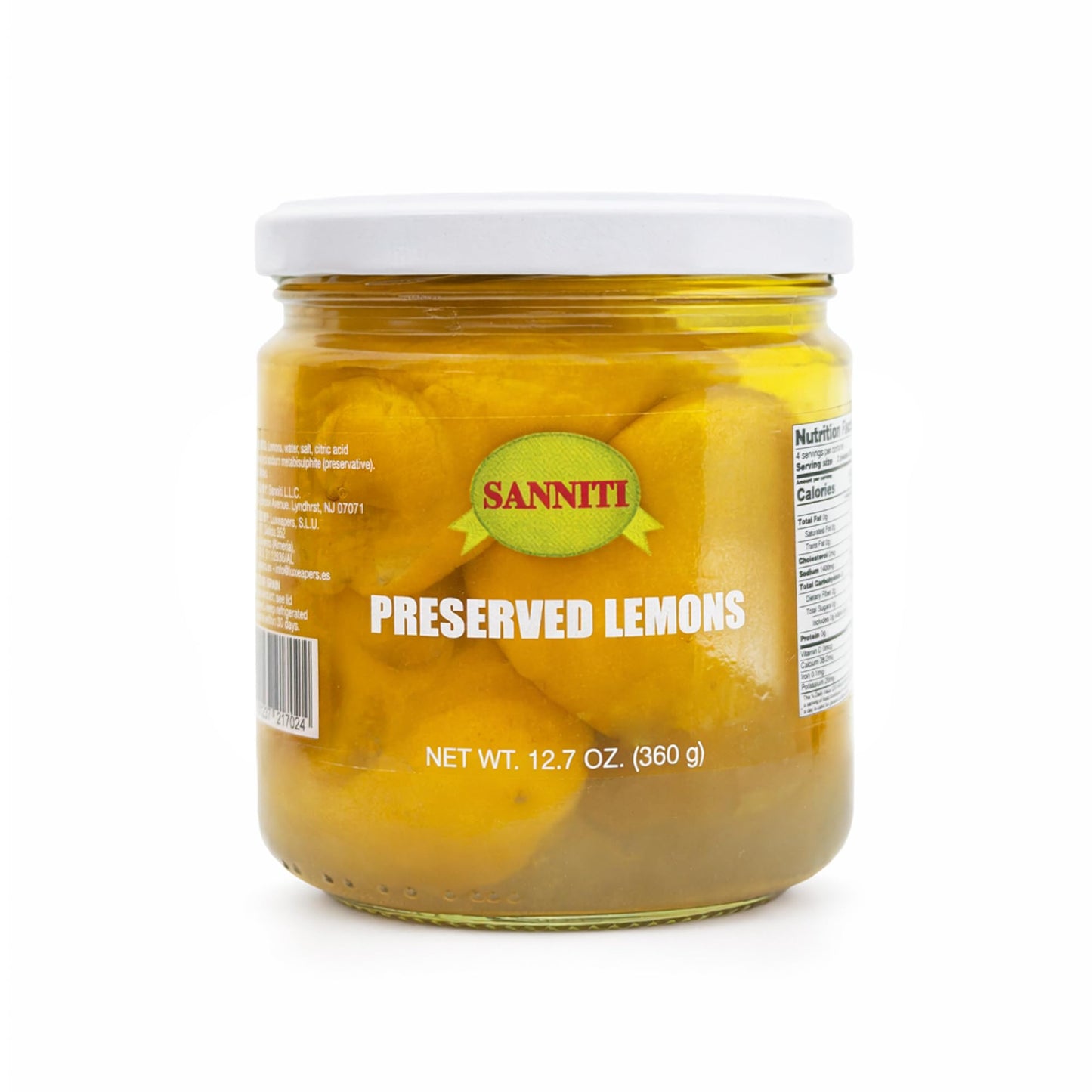 Sanniti Mini Preserved Lemons, 12.7 Ounce