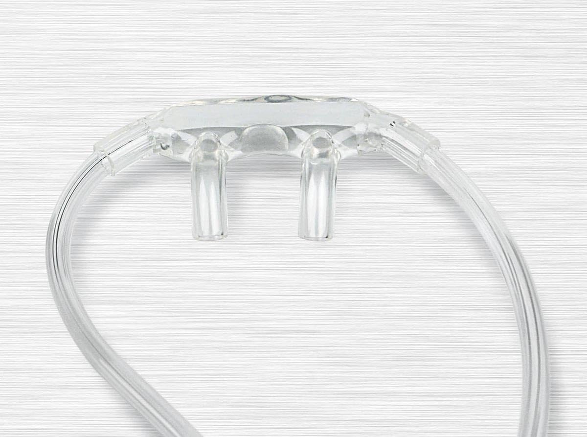 Medline HUDU8507 Soft-Touch Nasal Oxygen Cannula, Universal Connector, 7-ft. Tubing Length, Adult Size, Pack of 50