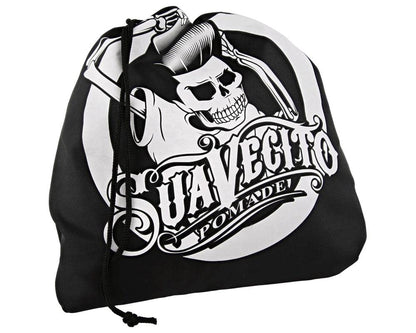 Suavecito Beard Grooming Beard Cape Black Reusable Easy Clean Up & Storage