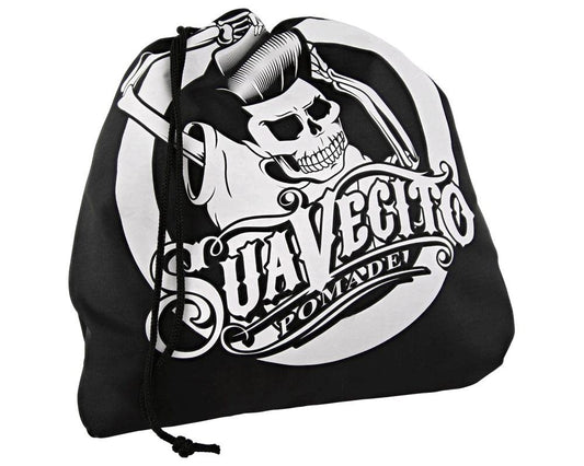 Suavecito Beard Grooming Beard Cape Black Reusable Easy Clean Up & Storage