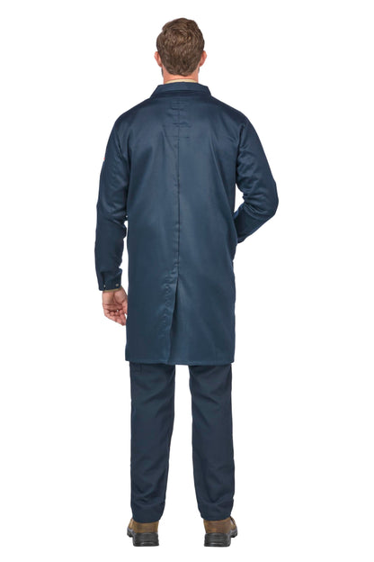 Bulwark FR Unisex Adult Flame Resistant Concealed Snap-front Lab Coat