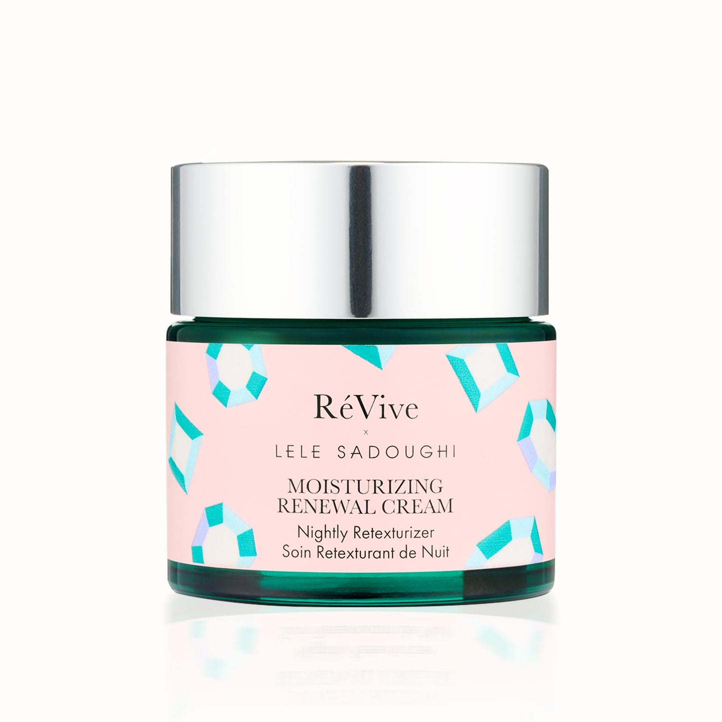 RéVive X Lele Sadoughi Renewal Night Cream ArtJar - Anti Aging Face Cream for Gentle Exfoliation & Skin Renewal - Enriched with Glycolic Acid to Help Visibly Improve Skin Texture (2.5oz)