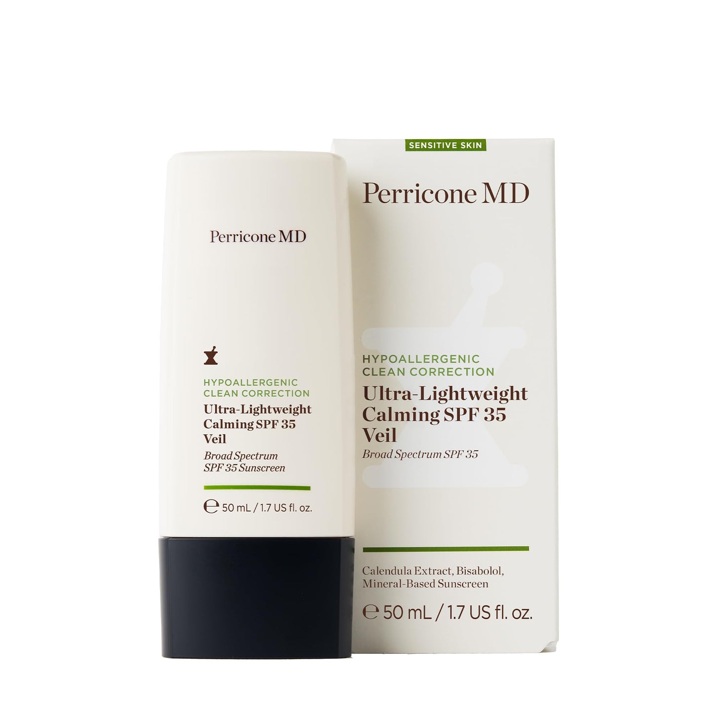 Perricone MD Hypoallergenic Clean Correction Ultra-Lightweight Calming SPF 35 Veil, 1.7 fl. oz.