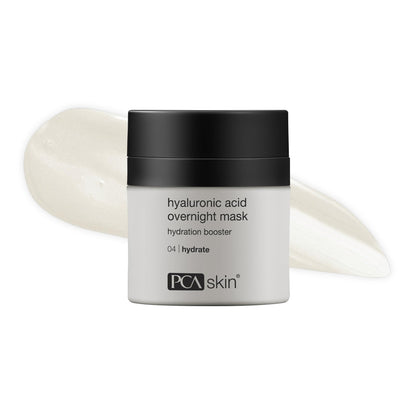 PCA SKIN Overnight Face Mask, Hyaluronic Acid Overnight Mask, Brightening Face Mask Rejuvenates and Hydrates Skin Overnight, Helps Boost Skin Radiance and Luminosity, Anti Aging Face Mask, 1.8 oz Jar