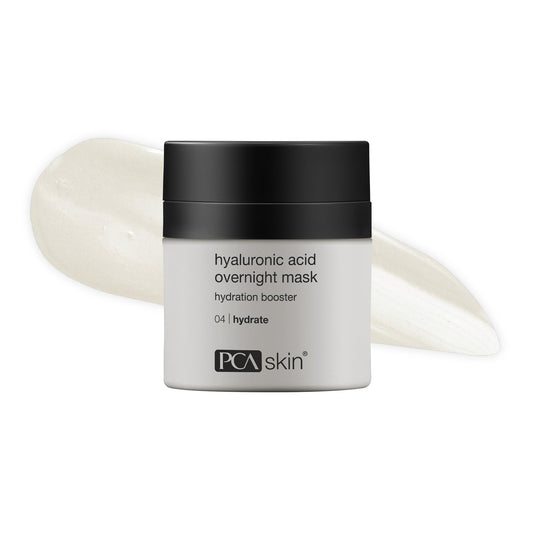 PCA SKIN Overnight Face Mask, Hyaluronic Acid Overnight Mask, Brightening Face Mask Rejuvenates and Hydrates Skin Overnight, Helps Boost Skin Radiance and Luminosity, Anti Aging Face Mask, 1.8 oz Jar
