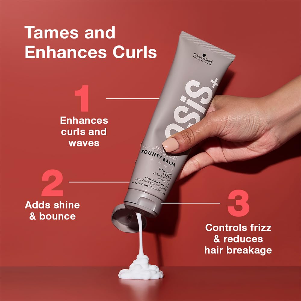 OSiS+ Bounty Balm - Rich Curl Cream for Frizz Control & Natural Texture