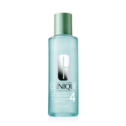 Clinique 3-Step Clarifying Lotion Face Exfoliator 4 | Toner with Witch Hazel + Salicylic Acid | for Oily Skin Types