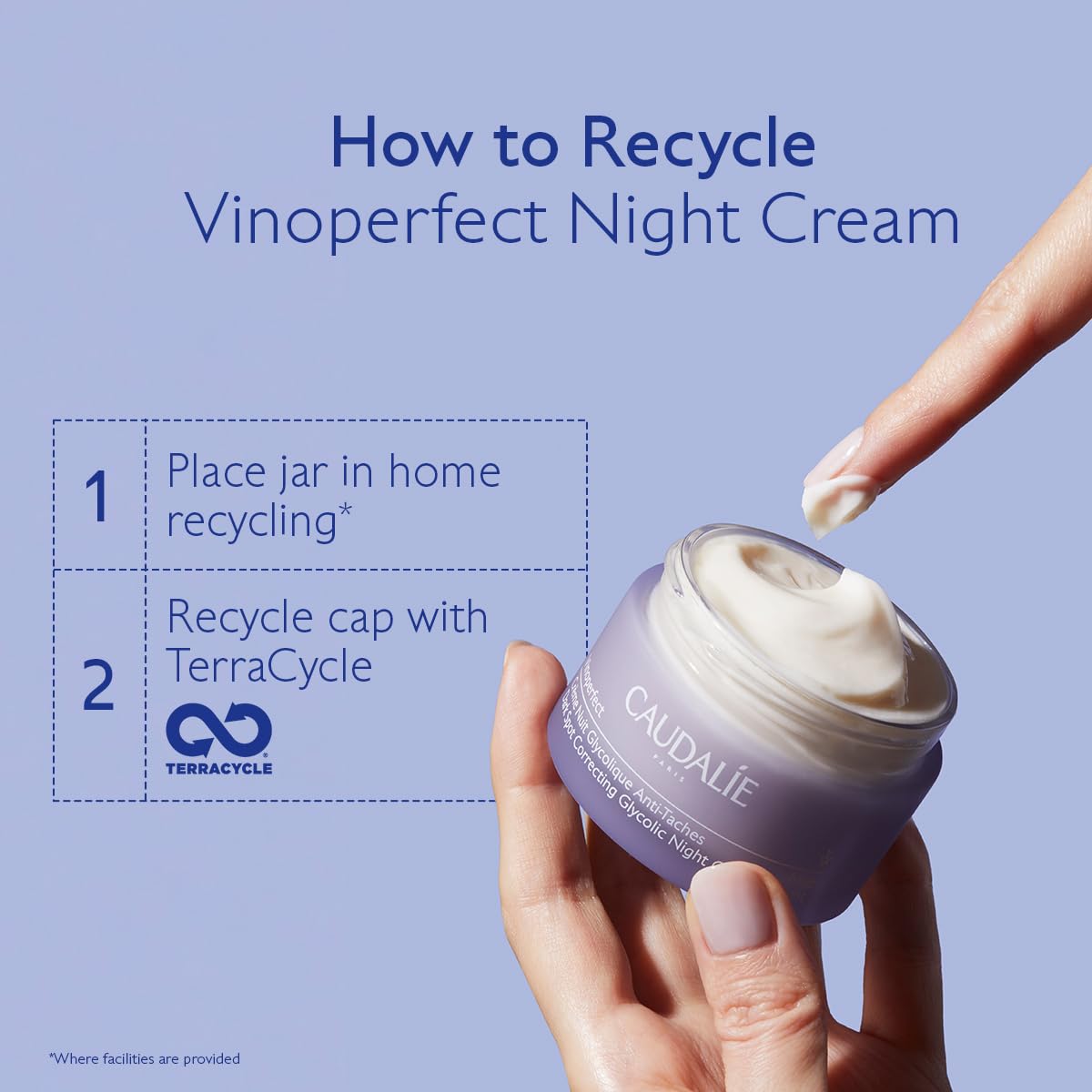 Caudalie Vinoperfect Dark Spot Brightening Glycolic Night Cream - 1.6 Fl. Oz