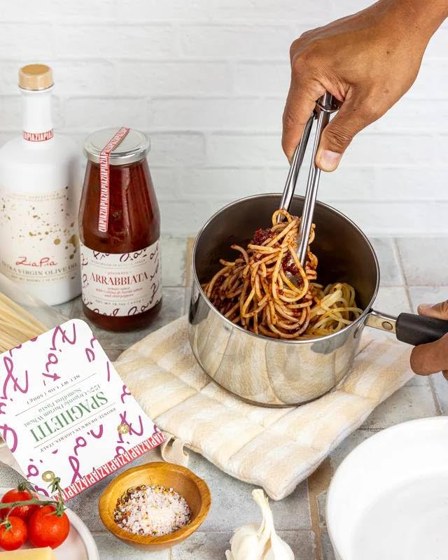 Zia Pia Arrabbiata Tomato Sauce - 15.1 Ounce | Authentic Italian Pasta Sauce | Small Batch | Made in Italy |