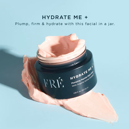 FRÉ Face Plumping Peptide Night Mask – Overnight Mask Firms, Smooths & Renews Skin, With Peptides for Youthful, Hydrated Complexion