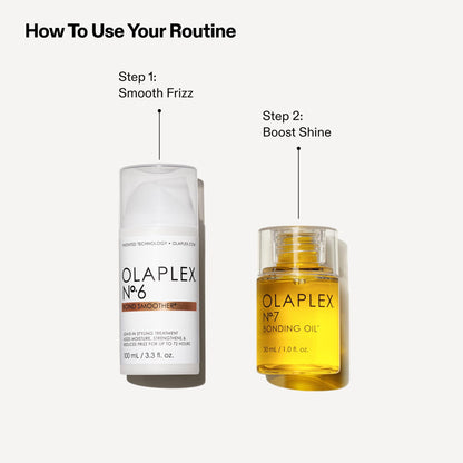 Olaplex Nº. 7 Bonding Oil: High Shine | Heat Protectant, Visibly Smooths & Softens Hair, Added Color Vibrancy, Up to 72 Hour Frizz Control | For Coily, Curly, Straight, and Wavy, 30 mL / 1.0 Fl Oz