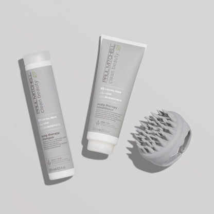 Paul Mitchell Clean Beauty Scalp Therapy Conditioner, Gently Conditions + Cools All Hair Types, Especially Dry, Oily + Sensitive Scalps
