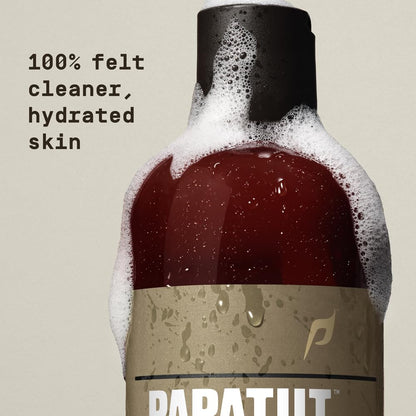 PAPATUI by Dwayne Johnson Refreshing Exfoliating Body Wash for Men | Hydrating & Made with Coconut Oil | Vanilla Shea | 18 oz