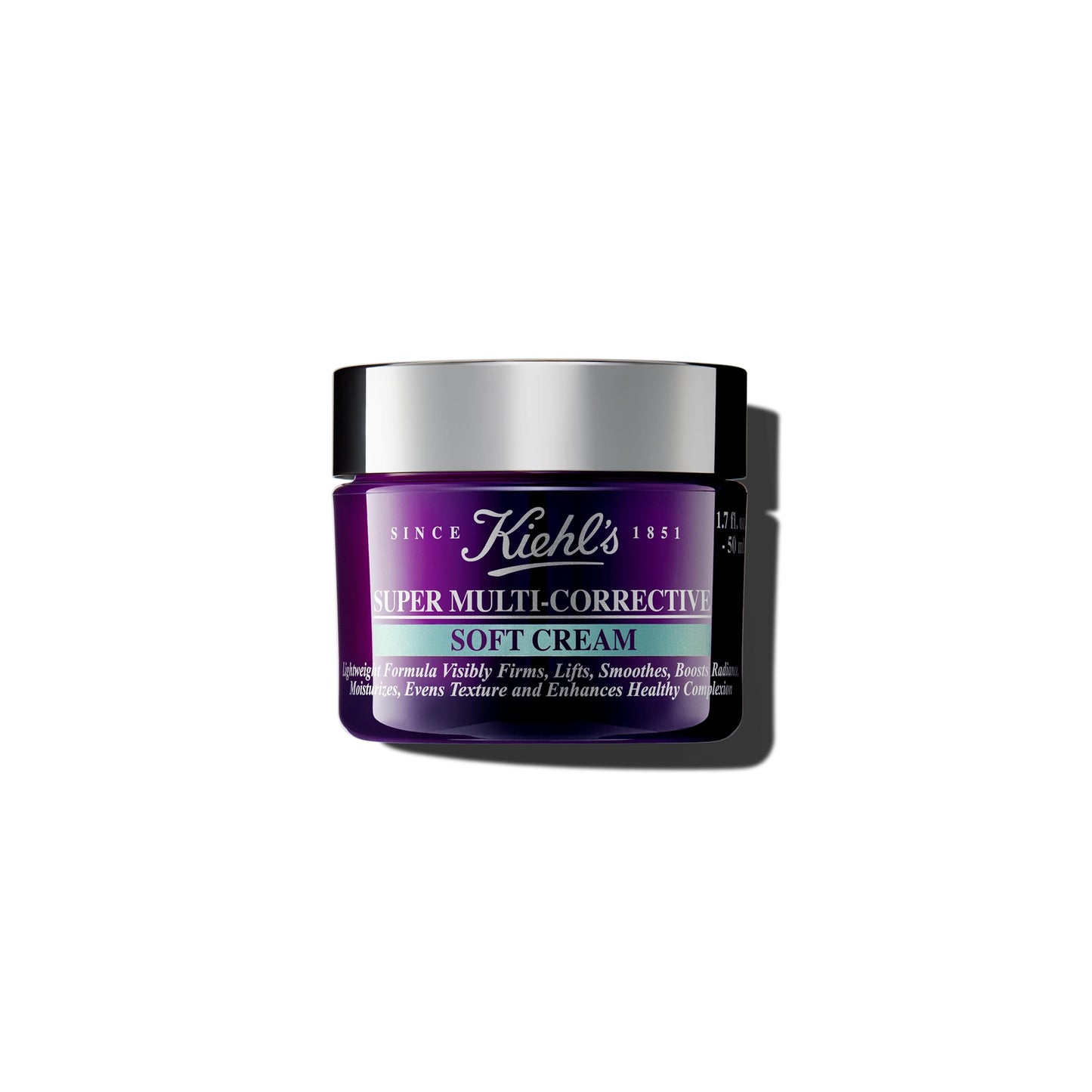Kiehl's Super Multi-Corrective Soft Cream, Anti-aging Face Moisturizer for Oily/Combination & Sensitive Skin, Restores Firmness, Improves Elasticity, Reduces Fine Lines with Proxylane & Adenosine