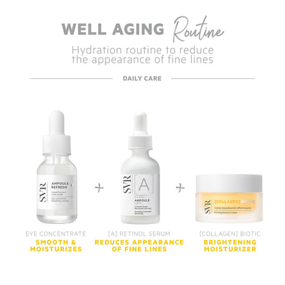 SVR COLLAGEN Biotic Firming Face & Neck Cream with Hyaluronic Acid, Collagen Peptides & Vitamin C. Day & Night Moisturizer That Targets Fine Lines and Wrinkles. For All Skin Types, 1.7 fl.oz.