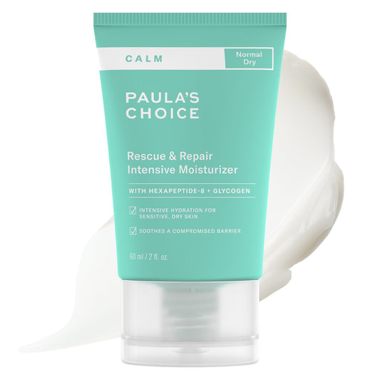 Paula's Choice CALM Rescue & Repair Moisturizer for Sensitive Skin, Soothes Redness, Suitable for Rosacea-Prone & Eczema-Prone Skin, Fragrance-Free & Paraben-Free