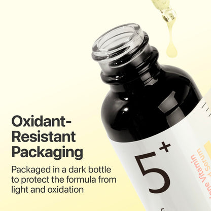 numbuzin No.5 Vitamin Concentrated Serum, Dark Spot Care, Glutathione & Vitamin Serum, Korean Skincare, Tranexamic Acid 4%, Niacinamide 5%, for a Radiant-Looking Glow 1.01 fl oz