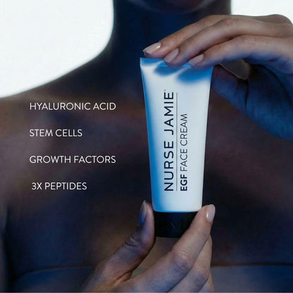 Nurse Jamie EGF Face Cream – Advanced Anti-Aging Moisturizer with Plant Stem Cells & Peptides