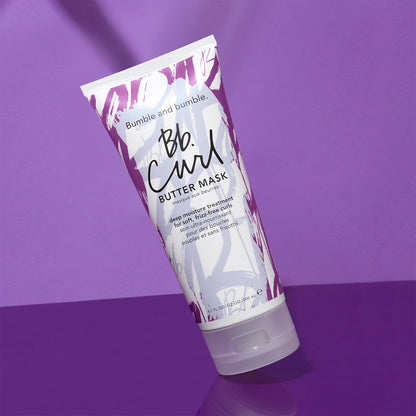 Bumble and bumble. Curl Butter Hair Mask | Deep Moisture for Medium to Thick Coily, Curly, Wavy Hair | Anti Frizz + Color Safe | With Jojoba, Avocado + Coconut Oil | Standard Size, 6.7 Fl Oz