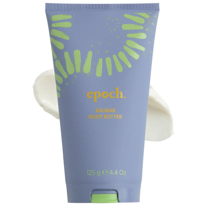 Nuskin Epoch Baobab Body Butter | Rich Cream Infused with Shea Butter and Ethnobotanical Baobab Fruit Extract for Deep Hydration, Softness, and Skin Resiliency | 4.4 oz | 1 Pack
