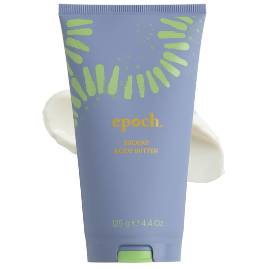 Nuskin Epoch Baobab Body Butter | Rich Cream Infused with Shea Butter and Ethnobotanical Baobab Fruit Extract for Deep Hydration, Softness, and Skin Resiliency | 4.4 oz | 1 Pack