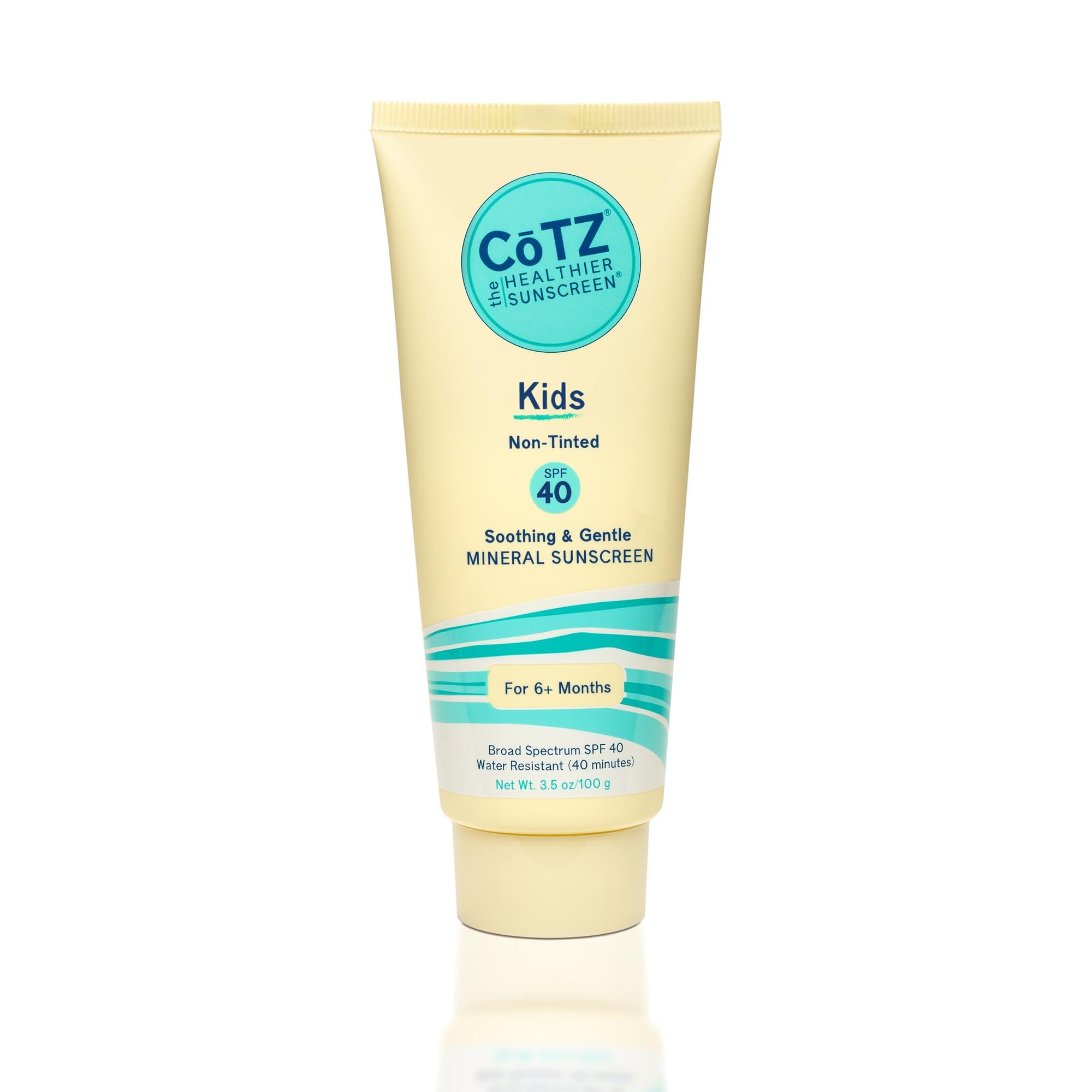 CoTZ Kids Mineral Sunscreen |SPF 40 | Lightweight Sunscreen | No White ...