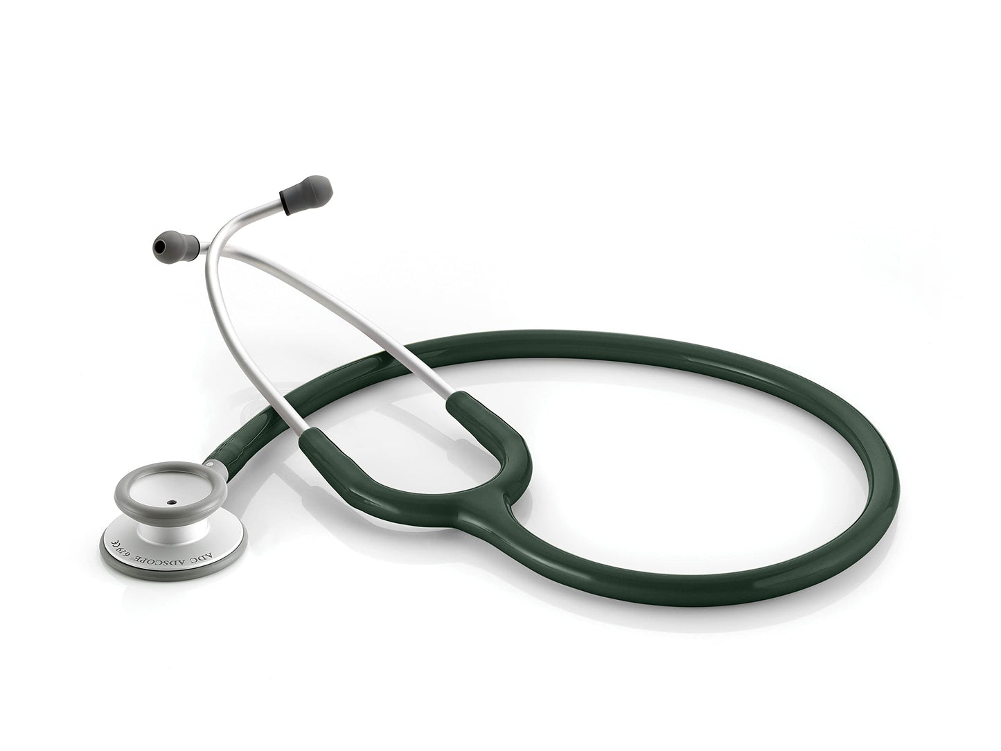 ADC - 619DG Adscope Lite 619 Ultra Lightweight Clinician Stethoscope with Tunable AFD Technology, Dark Green