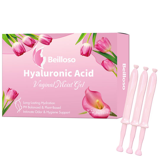 Vaginal Moisturizing Gel for Women | Long-Lasting Relief for Dryness,pH Balance Support & Freshness (12-Pack)