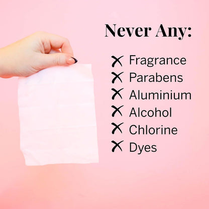 Pixie Feminine Wipes - Flushable, Biodegradable, & Ph Balanced - Individually Wrapped Packet Wipes for On The Go & Public Bathrooms - Wash & Cleaner For Your Menstrual Cups & Discs (2 Packs of 20)