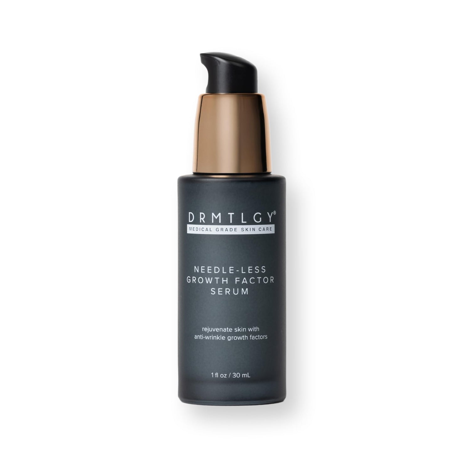 DRMTLGY Needle-less Growth Factor Serum for Face – Multi-Peptide & Hyaluronic Acid Facial Serum, Firming & Lifting, Skin Barrier Support & Wrinkle Care
