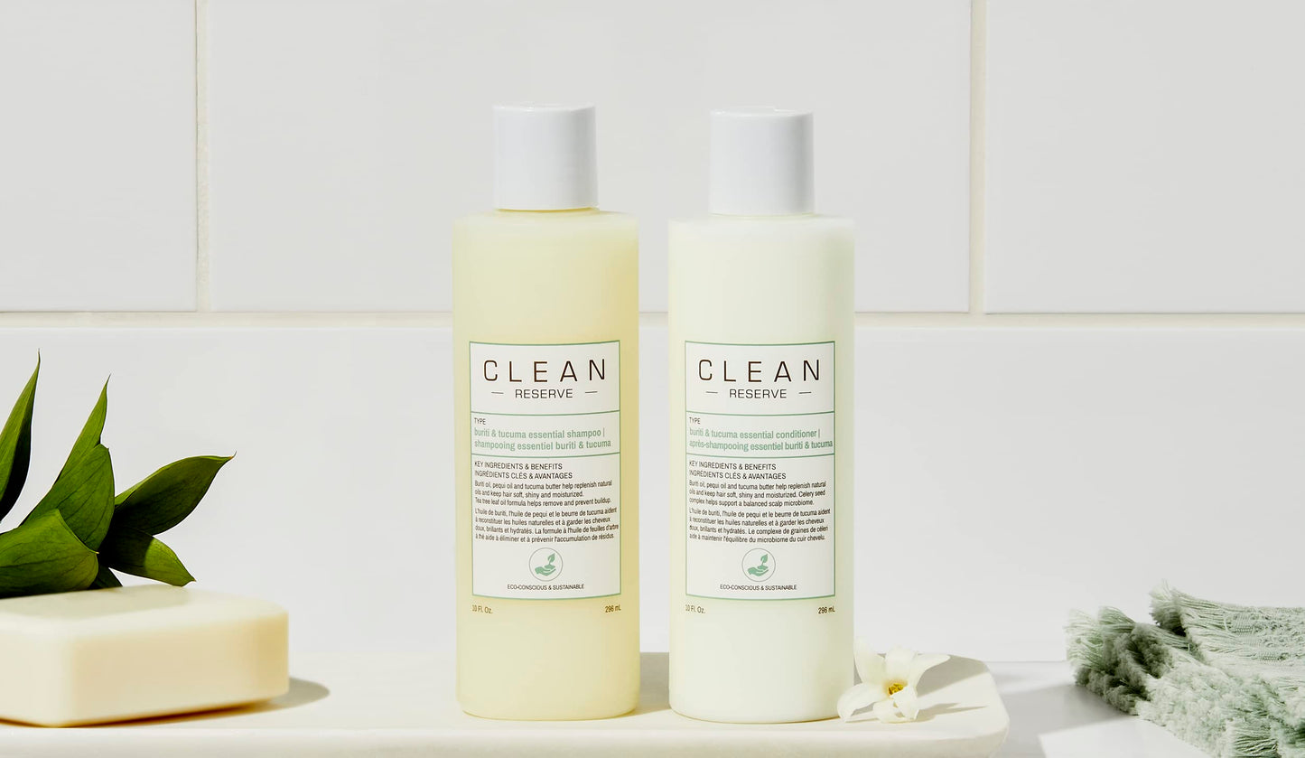 CLEAN RESERVE Buriti & Tucuma Essential Hair Conditioner | Vegan
