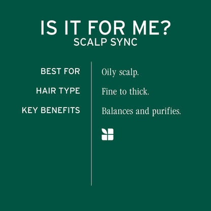 Biolage Scalp Sync Clarifying Shampoo - Residue & Buildup Remover, For Oily Scalp