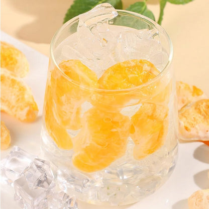 Freeze dried oranges 3.17oz 90g/Oranges lyophilisées， dried tangerines, crispy dried fruits, fruit snacks