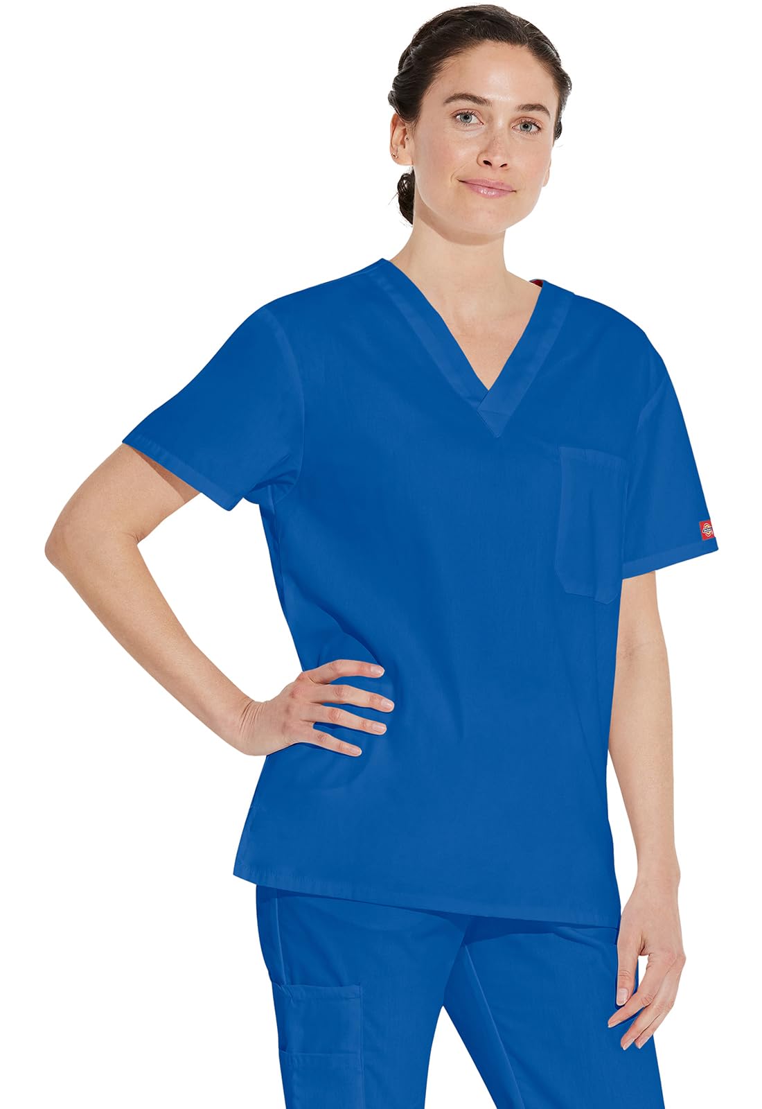 Dickies Gen Flex Men Scrubs Top V-Neck 81722