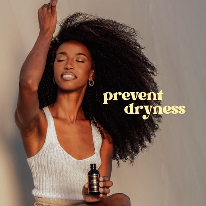 The Beachwaver Co. Bring Balance Organic Argan & Marula Hair Oil (2 Oz) | Vegan, Fragrance-Free Hair Oil Treatment | Only 5 Ingredients: Marula, Jojoba, Black Cumin, Sunflower & Argan Oils