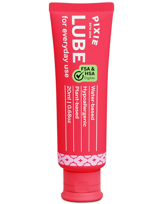 Pixie Menstrual Cup Lube for Feminine Care - Make it Easy to Insert Your Period Cups - All Natural Water Based Lubricant - Very Useful for Menstrual Disc Users (20 ML)
