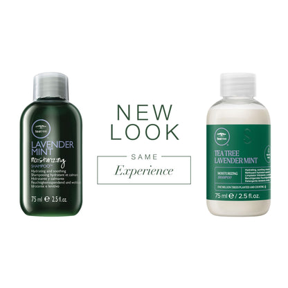 Tea Tree Lavender Mint Moisturizing Shampoo, Hydrates + Soothes, For Coarse + Dry Hair