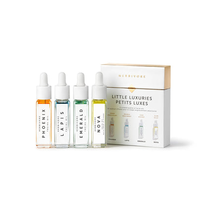 HERBIVORE Minis Gift Set | Best Sellers Skincare Collection Plant-based, Vegan, Cruelty-free