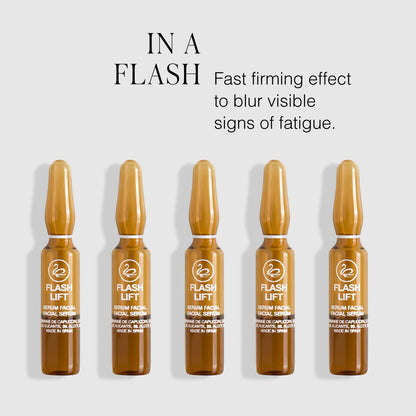 GERMAINE DE CAPUCCINI | OPTIONS - Flash Lift Vial - Facial Serum Ampoules - Perfect and long-lasting makeup finish - Minimizes signs of fatigue and reduces wrinkles - 5 vials of 1 ml each