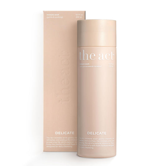The Act Feminine Wash for Women - Gentle pH-Balanced Cleanser for All Skin Types, Including Sensitive Skin - Daily Comfort and Freshness, 6.8 fl oz
