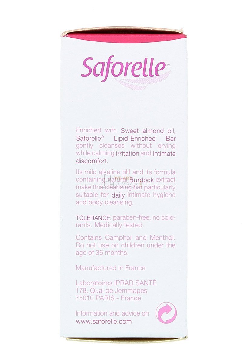 Saforelle Lipid-Enriched Bar Cleanser