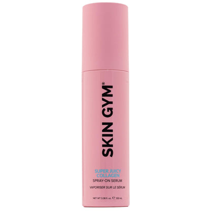 Skin Gym Super Juicy Collagen Spray-On Serum, Hydrating Facial Mist with Collagen, Squalane, and Peptides